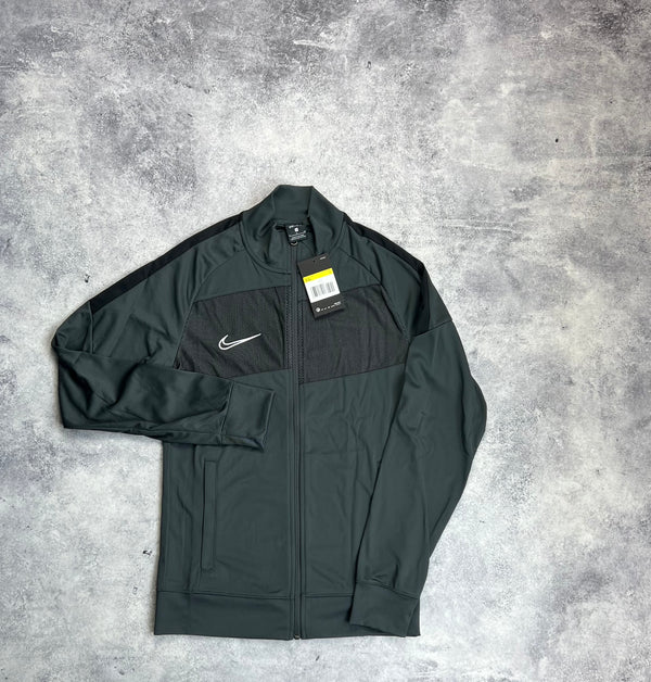 Nike dark grey track jacket