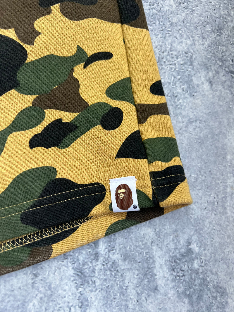 Bape camo cotton shorts