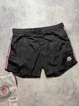 Moncler black swim shorts