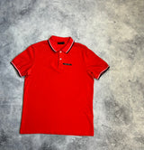 Prada red polo shirt