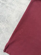 Stone island L/S burgundy polo shirt