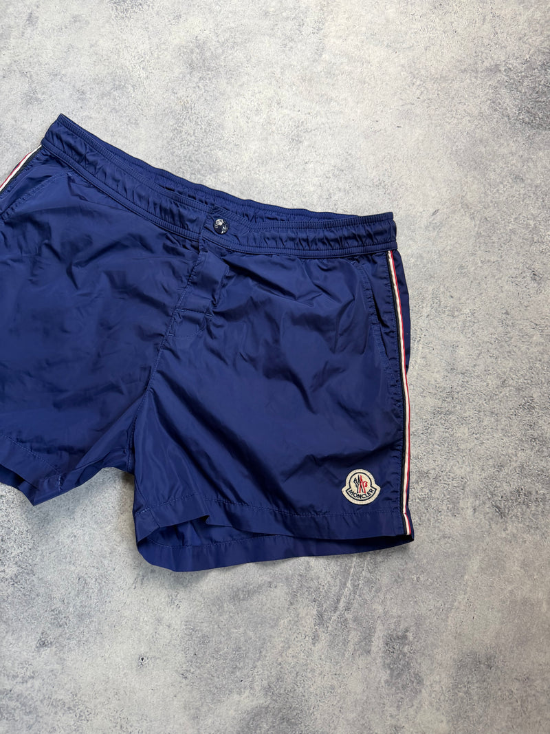 Moncler blue swim shorts