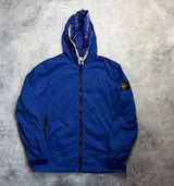 Stone island 2022 royal blue skin touch nylon-tc jacket