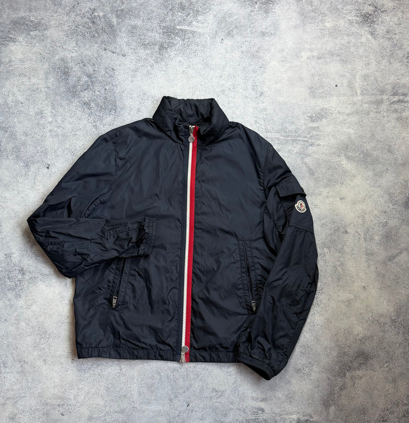 Moncler navy keralle nylon windbreaker jacket