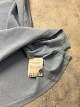 Moncler light blue polo shirt