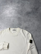 Stone island 2021 white jumper