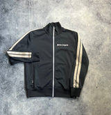 Palm angels charcoal grey track jacket