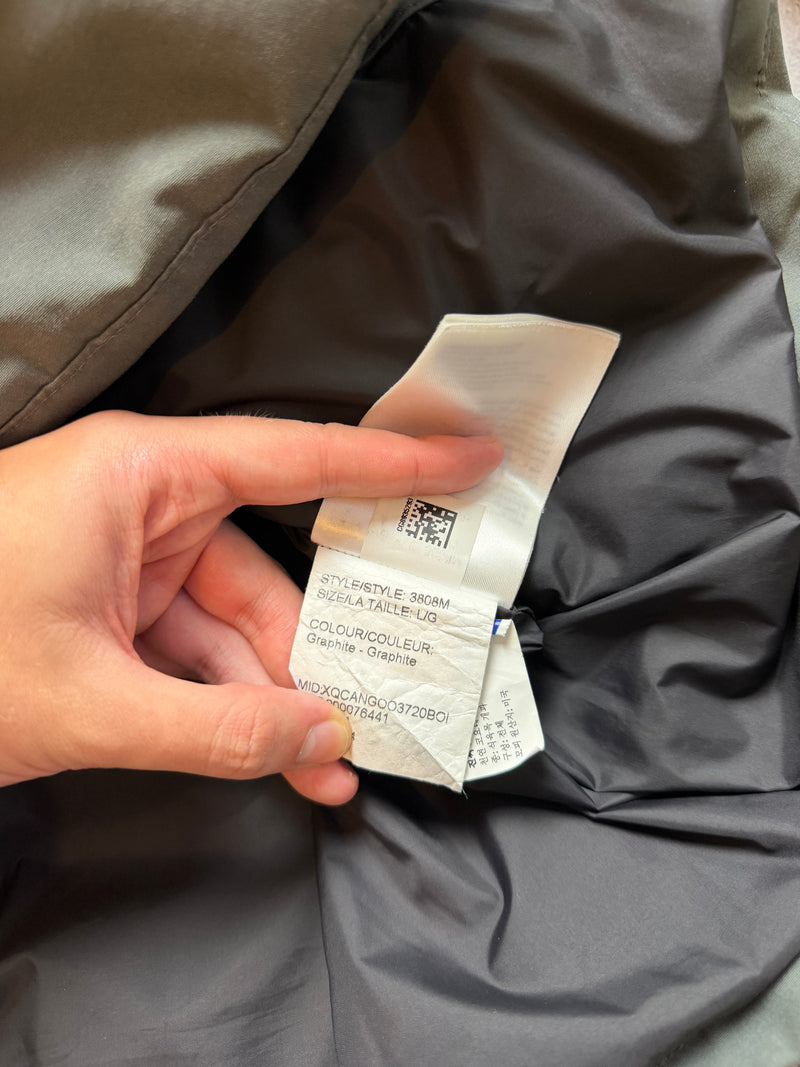 Canada goose grey graphite Wyndham parka