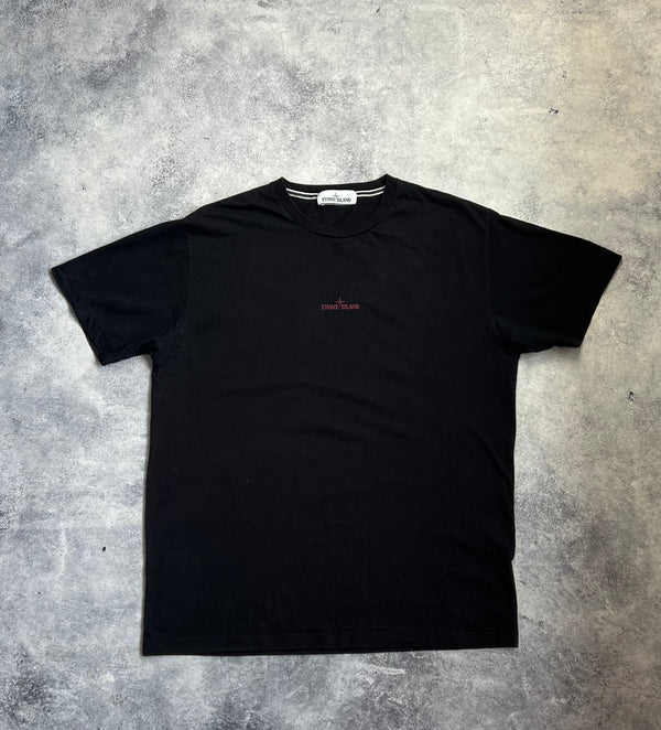 Stone island 2020 black graphic tee