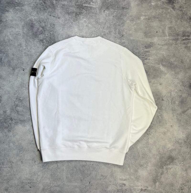 Stone island 2020 white jumper
