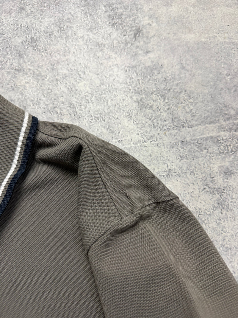 Prada grey polo shirt