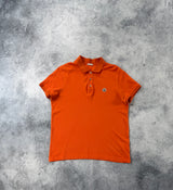 Moncler orange polo shirt