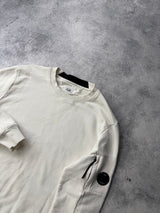 CP company white jumper