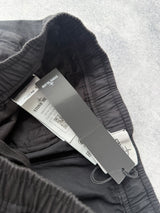 Stone island AW22 black cuffed cargo trousers