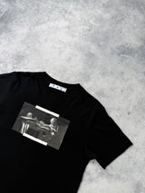 Off-white Caravaggio painting black graphic tee