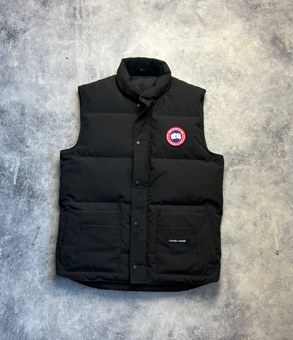 Canada goose black freestyle gilet