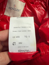 Moncler ecrins red jacket