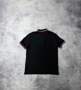 Prada black polo shirt black label