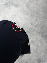Moncler navy arm logo tee