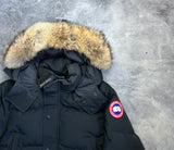 Canada goose black Wyndham parka