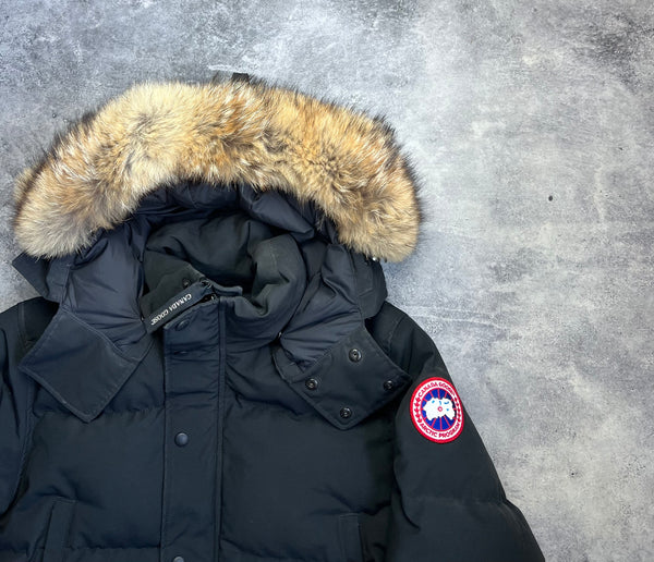 Canada goose black Wyndham parka