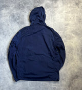 CP company zip up navy chrome goggle jacket
