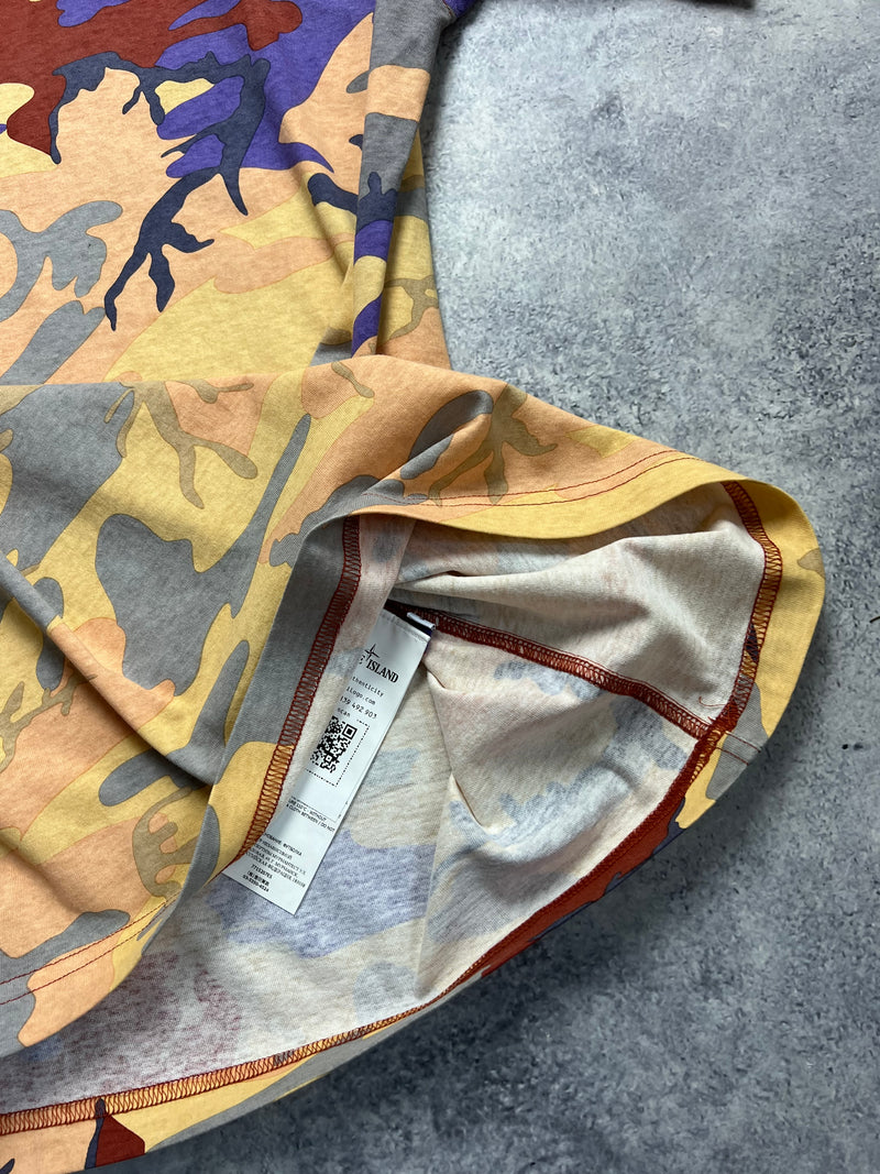 Stone island 2022 heritage camo tee