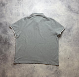 Moncler grey polo shirt