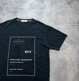 Stone island 2018 black box print tee