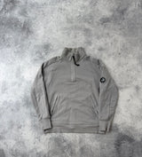 CP company grey 1/4 zip jumper