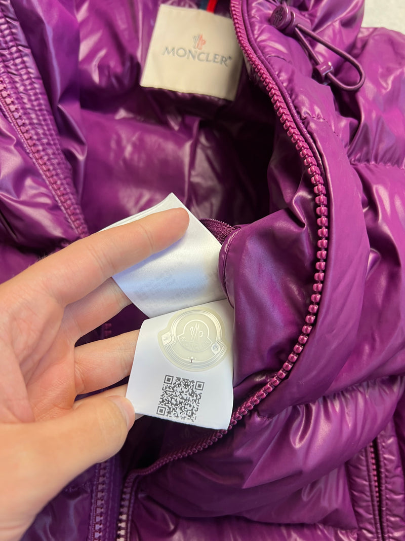 Moncler ecrins purple jacket
