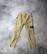Stone island beige cargo trousers