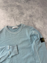 Stone island SS17 light blue jumper