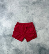 Moncler red swim shorts