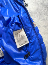 Moncler royal blue Maya Giubbotto jacket