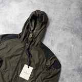 Moncler anthracite giubbotto khaki jacket