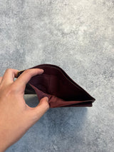 Cartier vintage wine red wallet