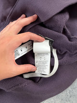 Off-white paint arrow purple hoodie