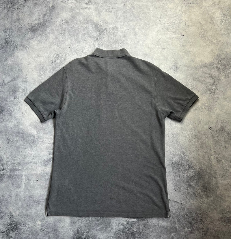 Stone island 2015 grey polo shirt