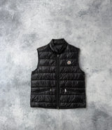 Moncler black GUI gilet