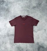 Stone island 2022 burgundy tee