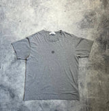 Stone island grey graphic tee