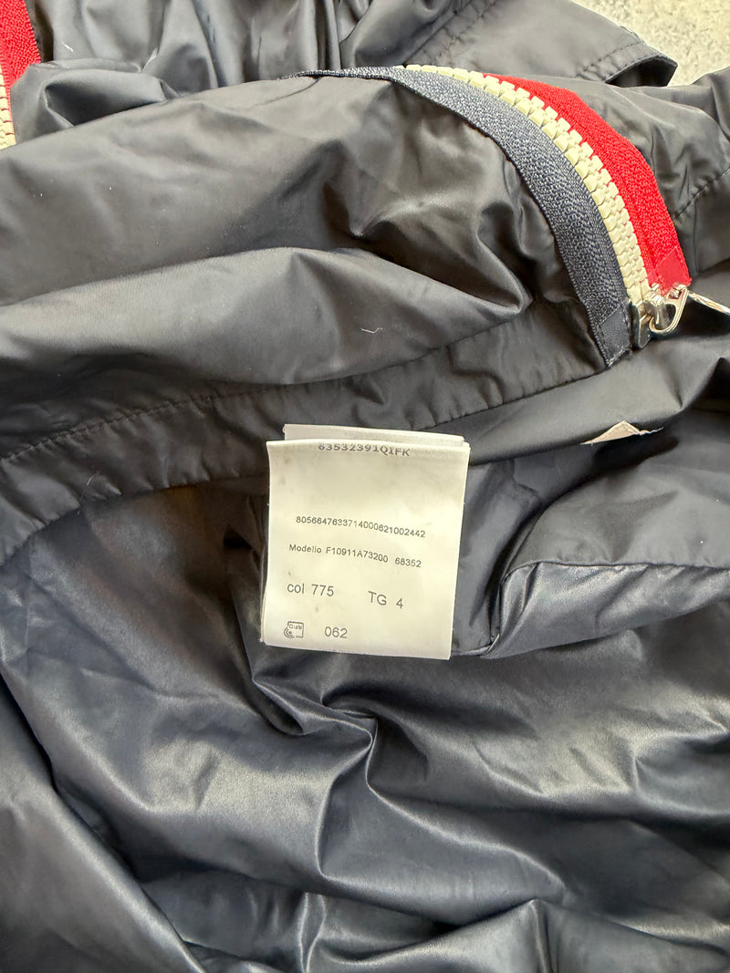 Moncler navy keralle nylon windbreaker jacket