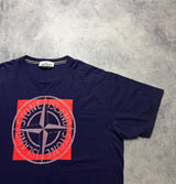 Stone island 2022 purple graphic tee