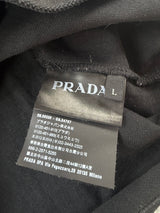 Prada black polo shirt