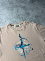 Stone island SS21 rose pink graphic tee