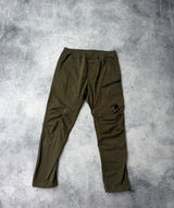 CP company khaki cargo trousers