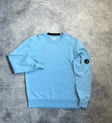 CP company baby blue jumper