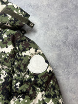 Moncler Blanc giubbotto puffer coat