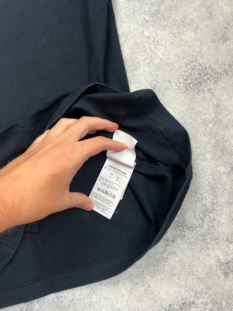 Off-white spilt diagonals graphic tee